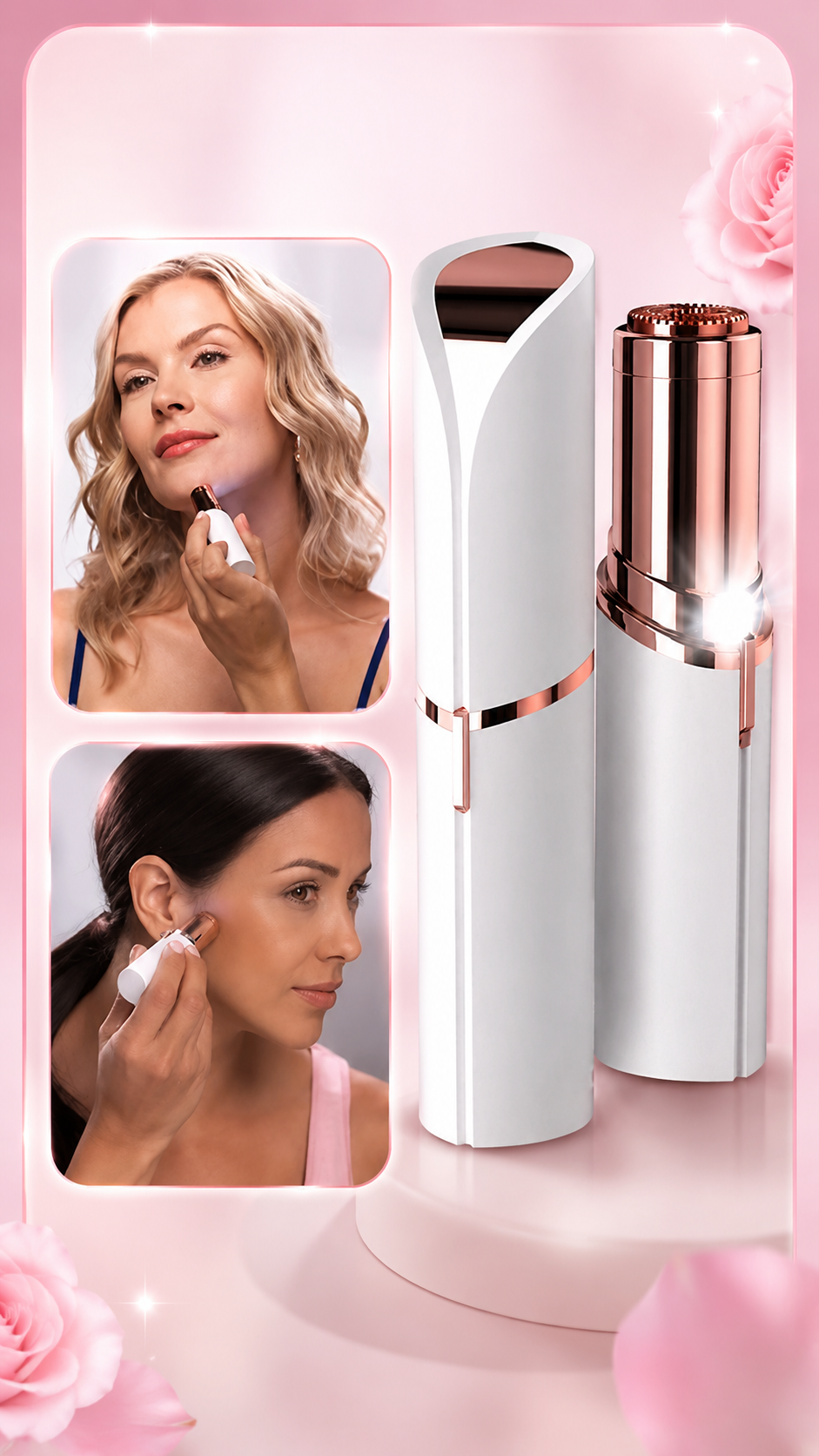 Depilador Facial Electrico Recargable